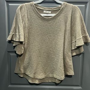 Madewell Olive Green Blouse - Size small